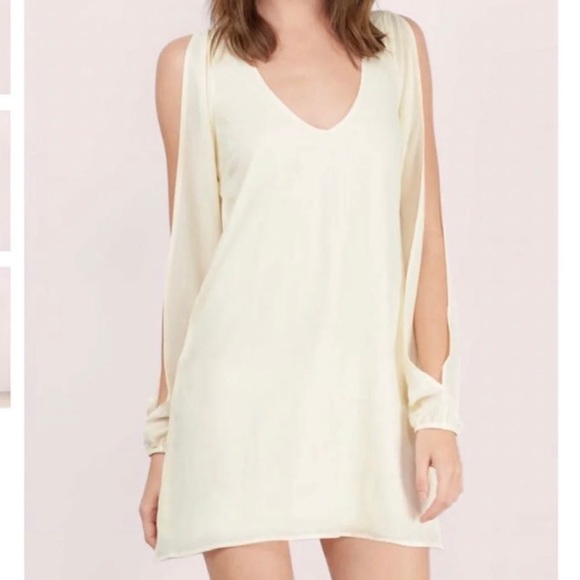 TOBI Open Sleeve Lined Mini Dress - Picture 14 of 14